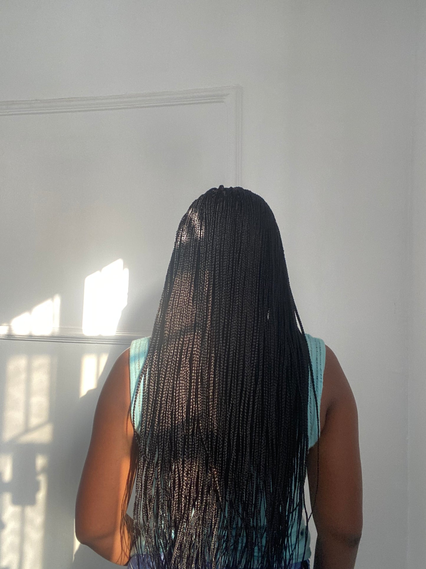Small Knotless On Full Lace Wig