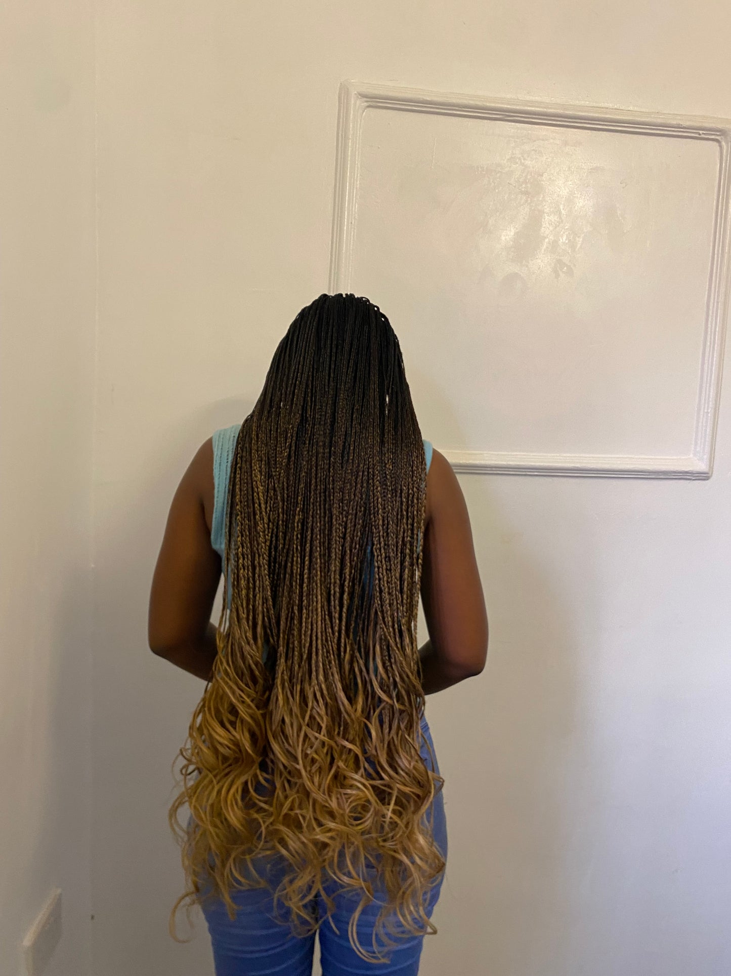 French Curls On Full Lace Wig
