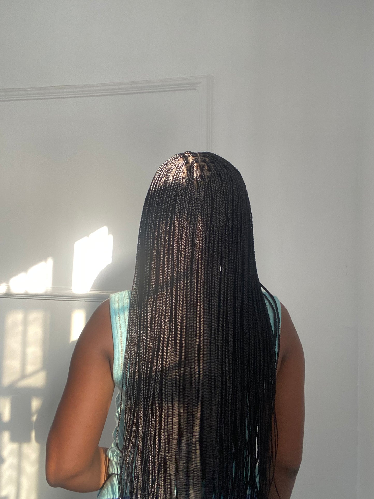 Small Knotless On Full Lace Wig