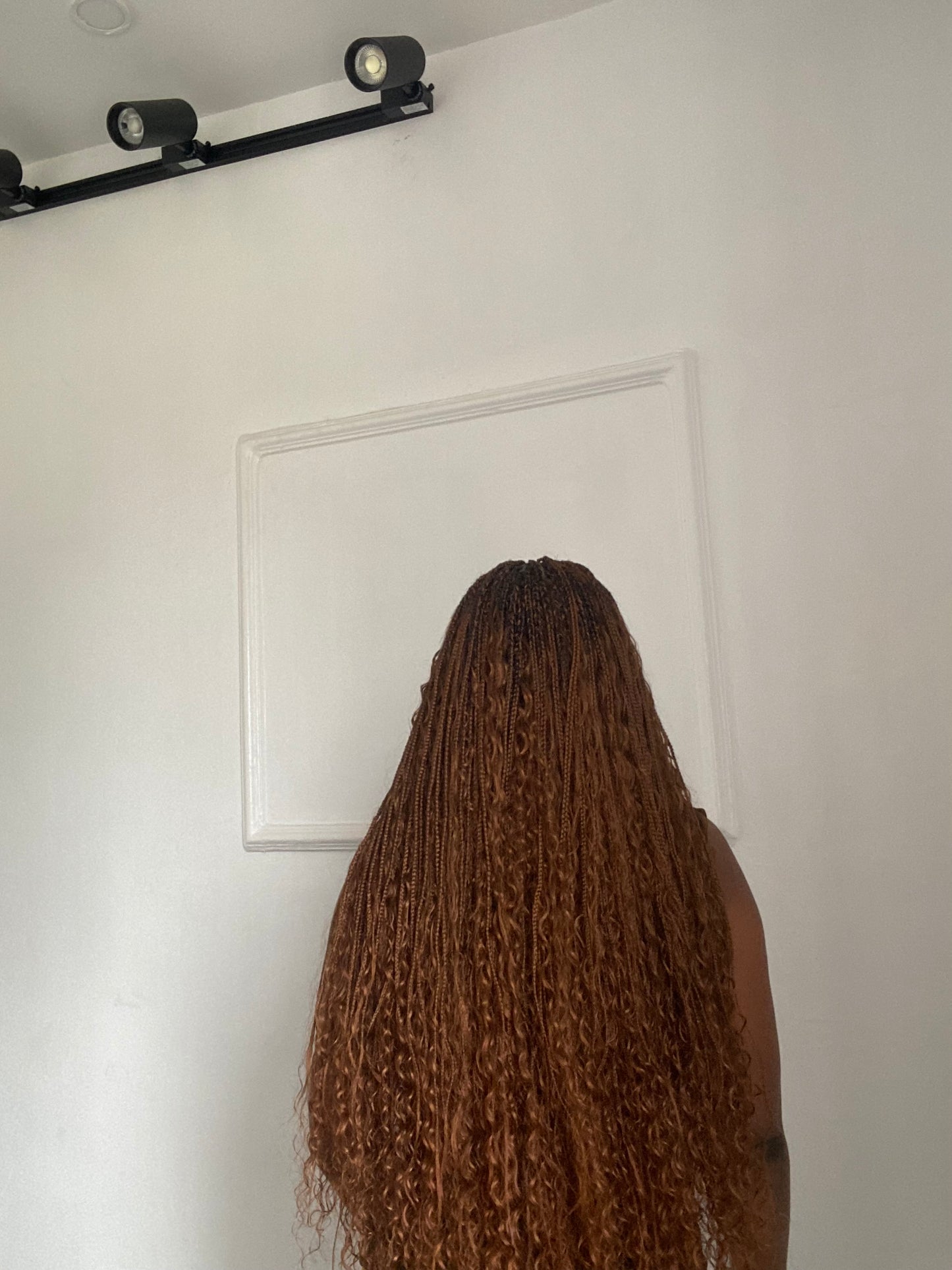 Boho Braids On Full Lace Wig