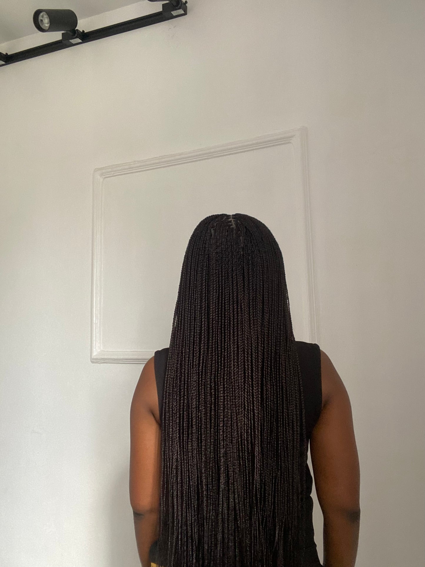 Small knotless On Full Lace Wig