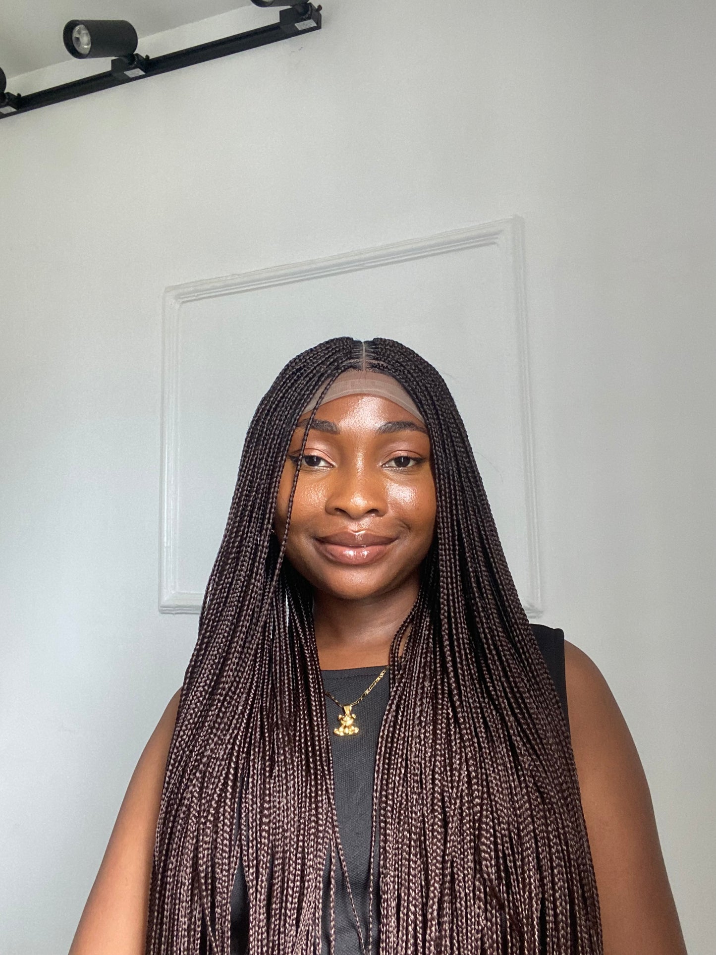Small knotless On Full Lace Wig