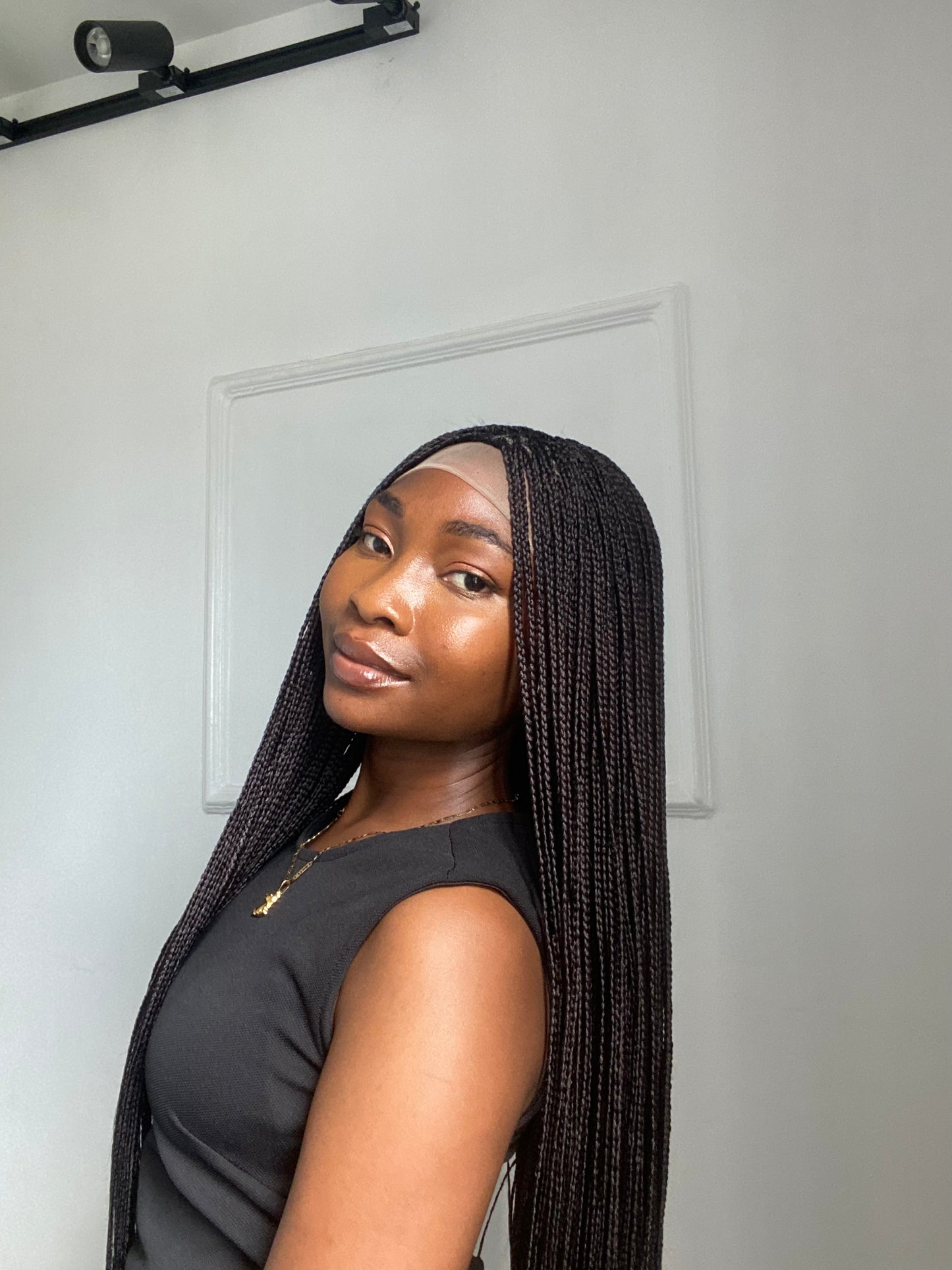 Small knotless On Full Lace Wig