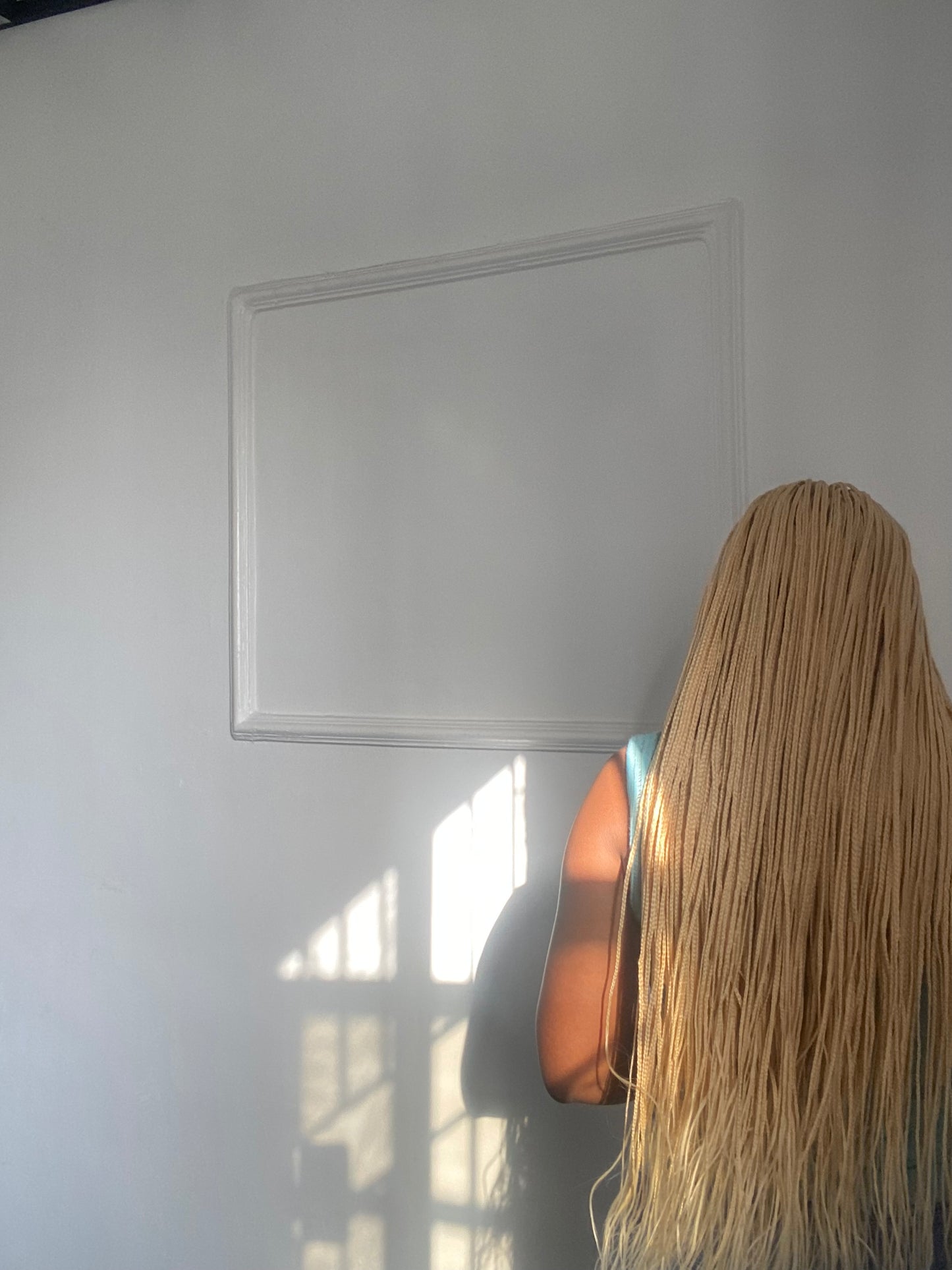 Small Knotless On full lace wig
