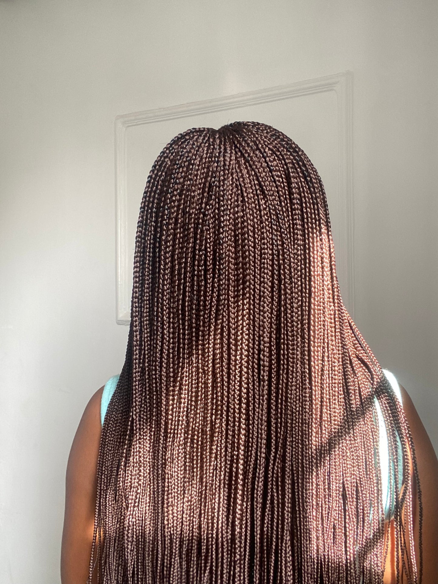 Small box Braided Wig Box braids Full lace braids wig Senegalese Black Women