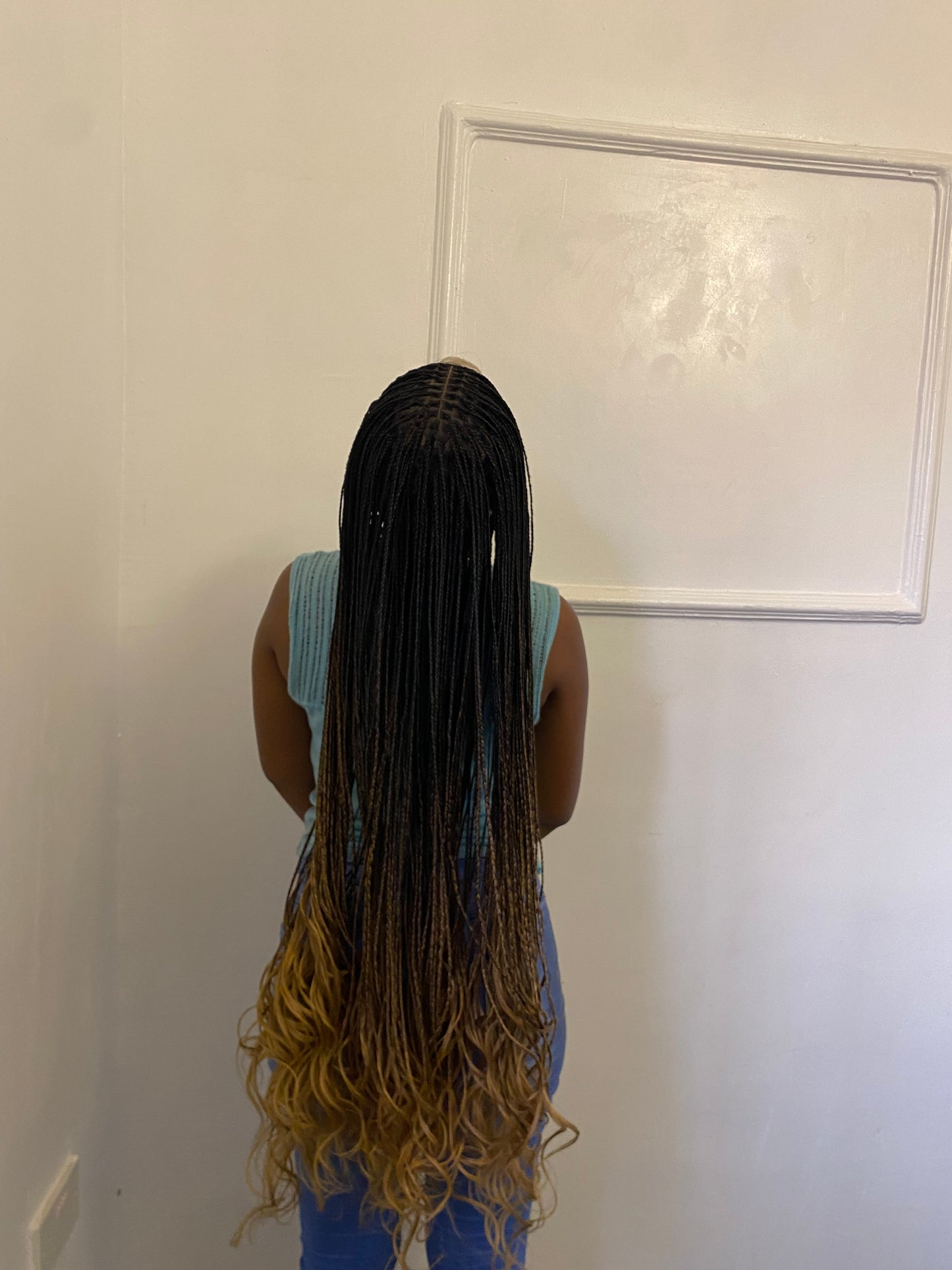 French Curls On Full Lace Wig
