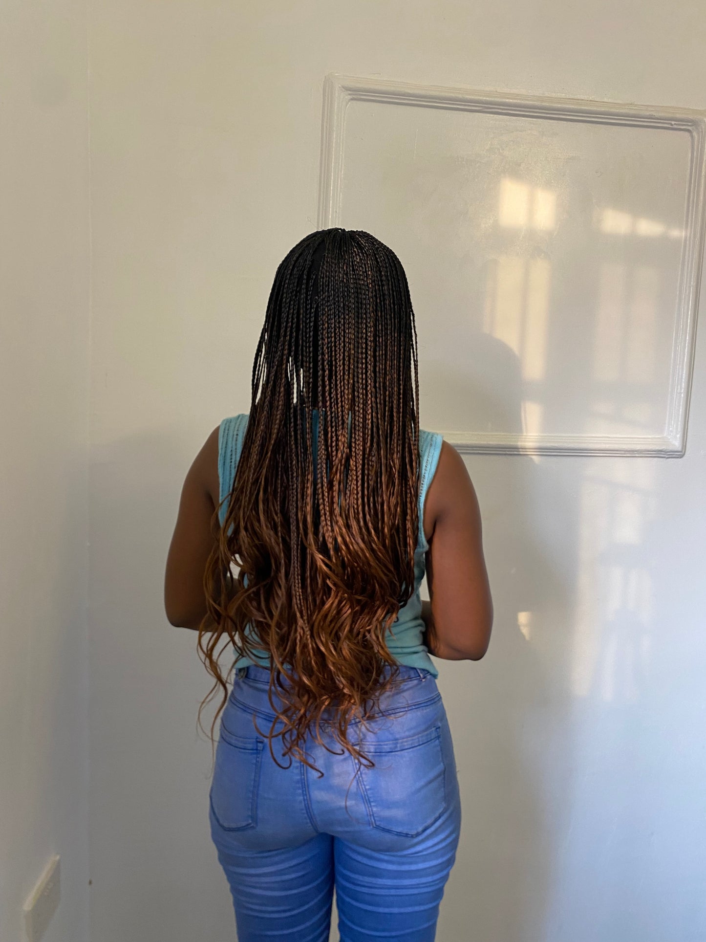 French Curls On Lace Closure