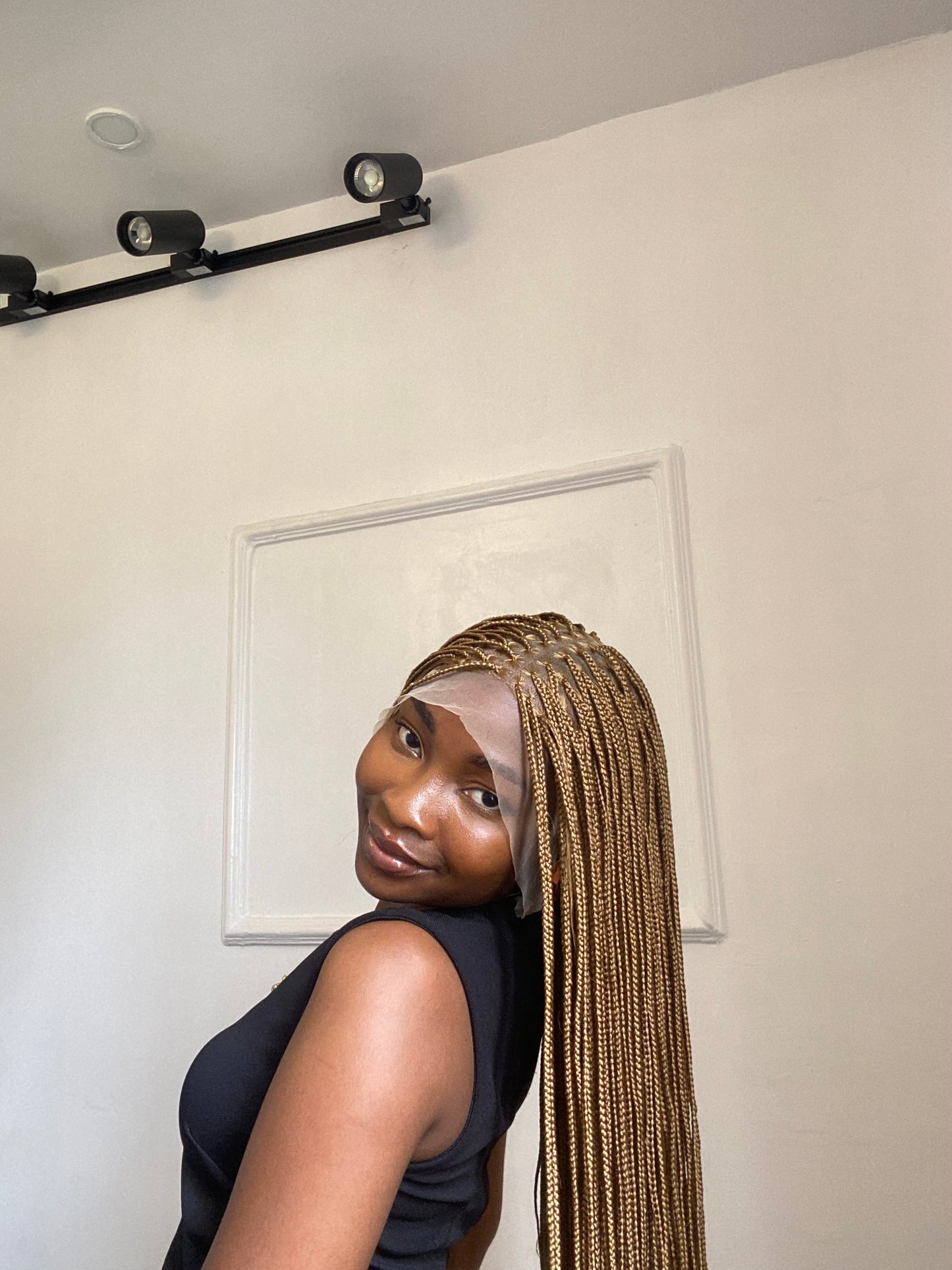 Small knotless On Full Lace Wig