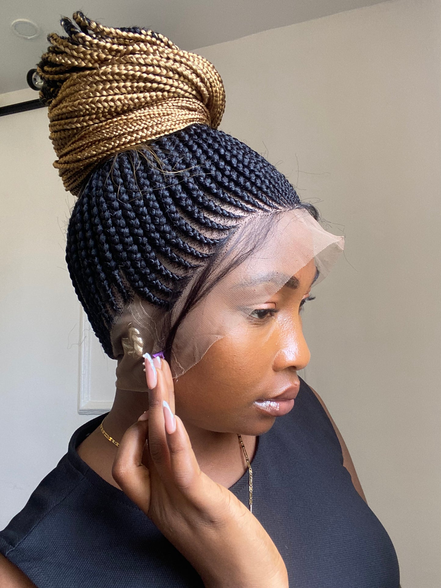 Updo On Full Lace Wig