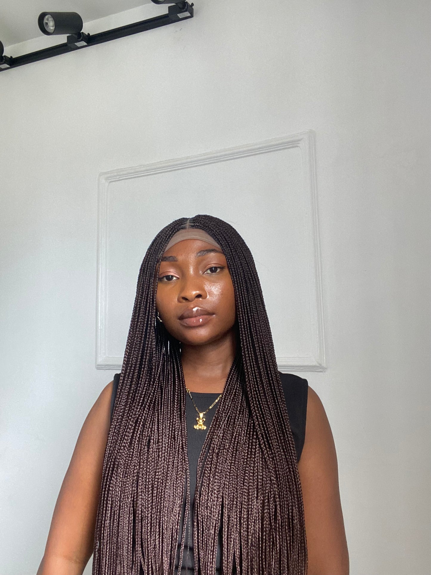 Small knotless On Full Lace Wig