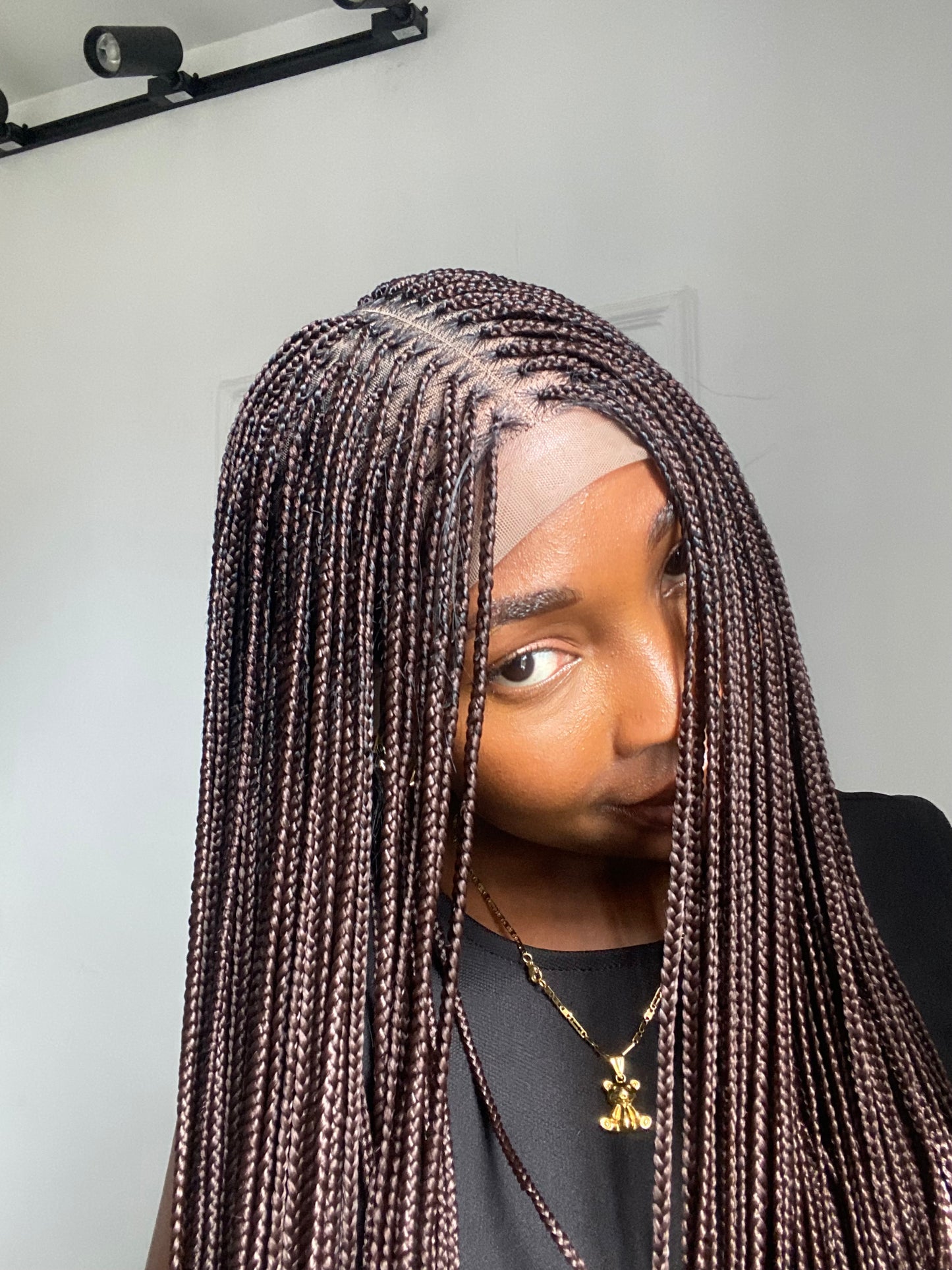Small knotless On Full Lace Wig