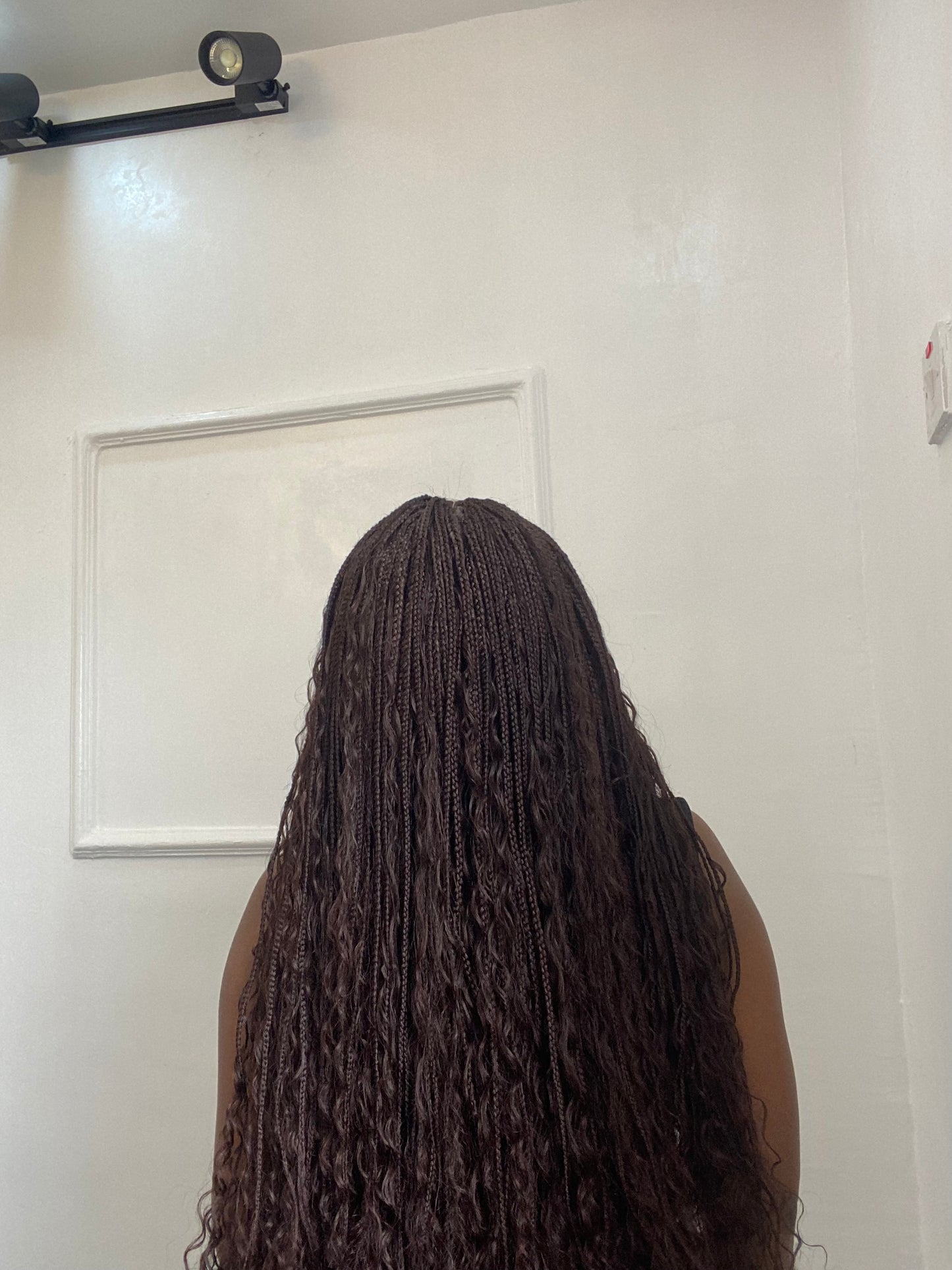 Boho Braids On Full Lace Wig