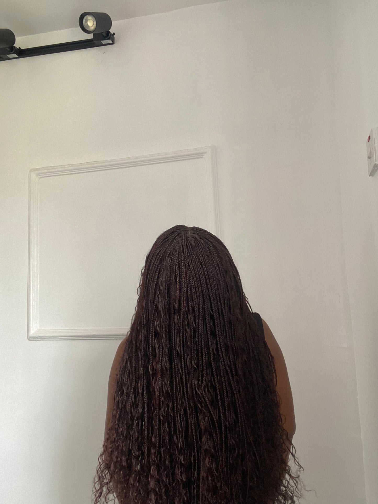 Boho Braids On Full Lace Wig