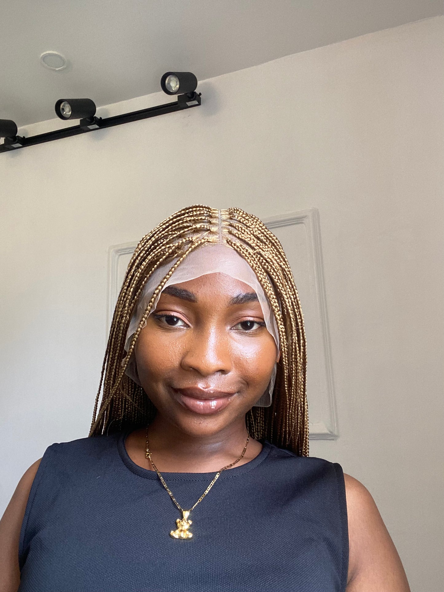 Small knotless On Full Lace Wig