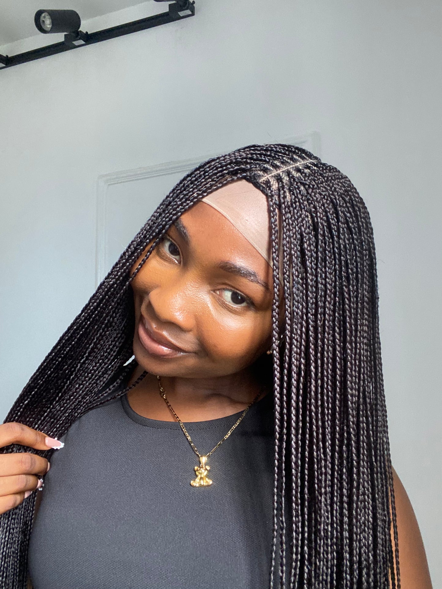 Small knotless On Full Lace Wig