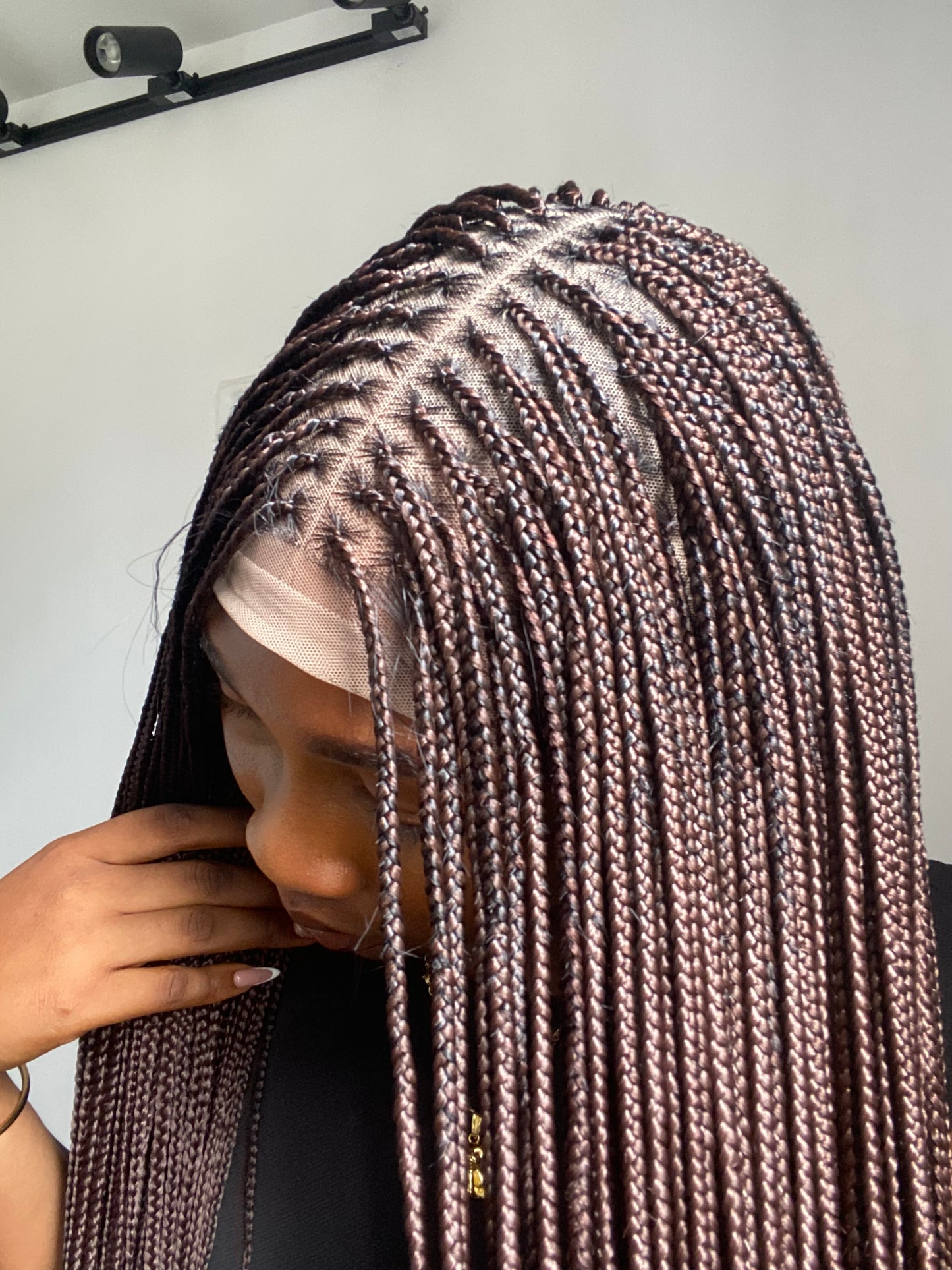 Small knotless On Full Lace Wig