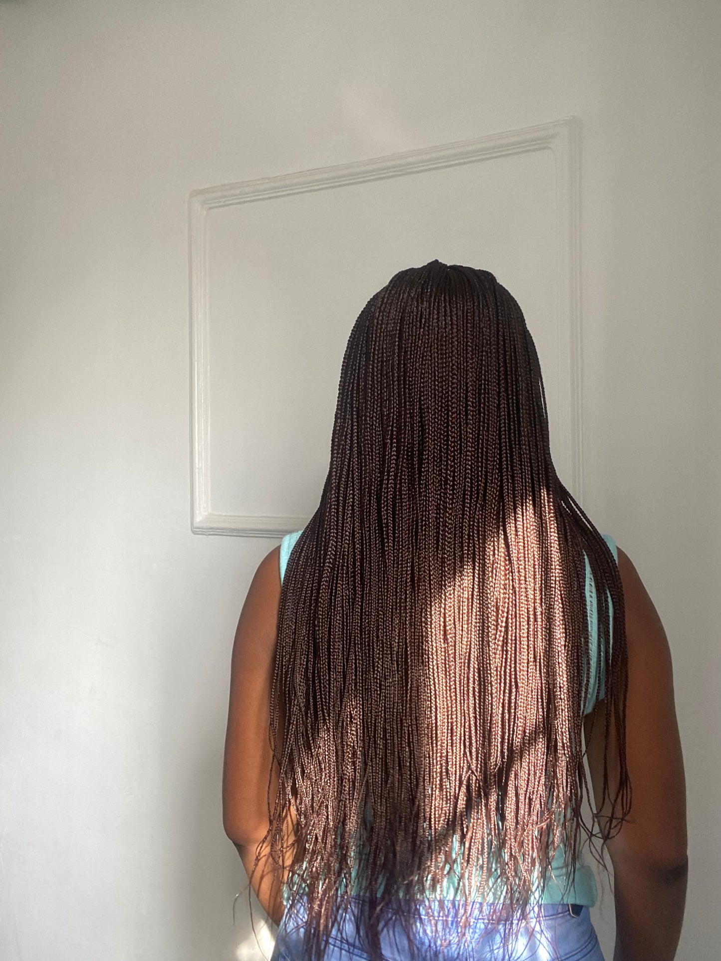 Small box Braided Wig Box braids Full lace braids wig Senegalese Black Women