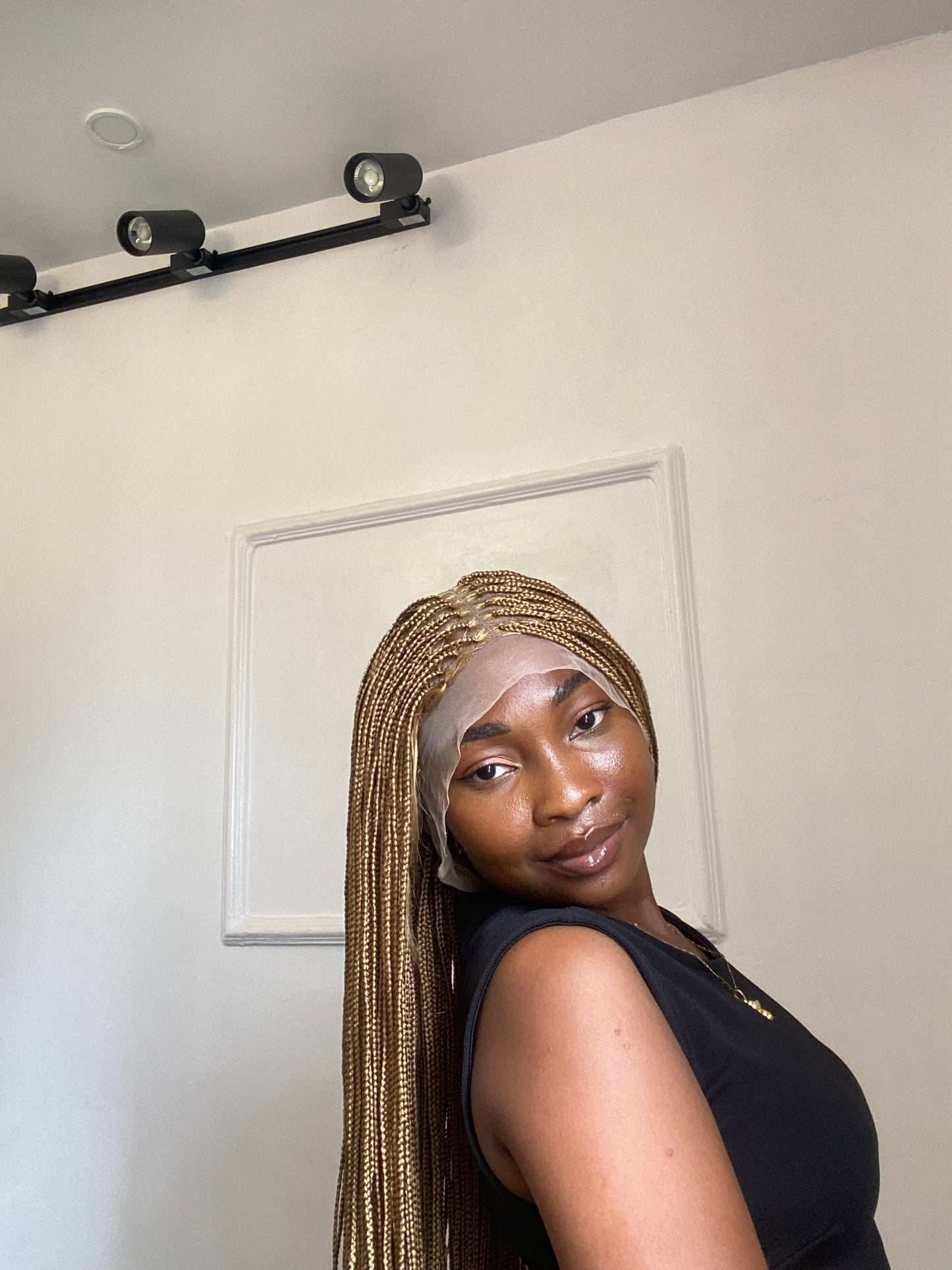 Small knotless On Full Lace Wig
