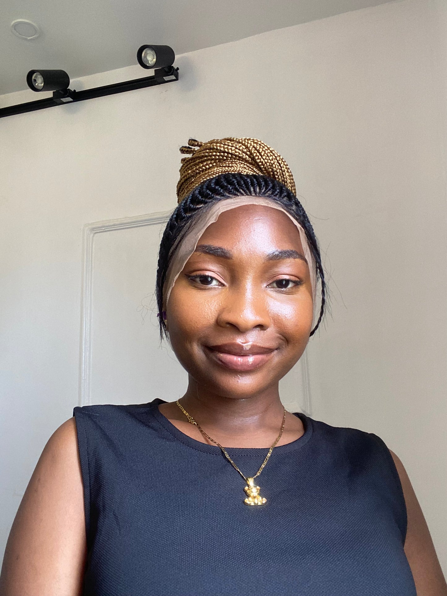 Updo On Full Lace Wig