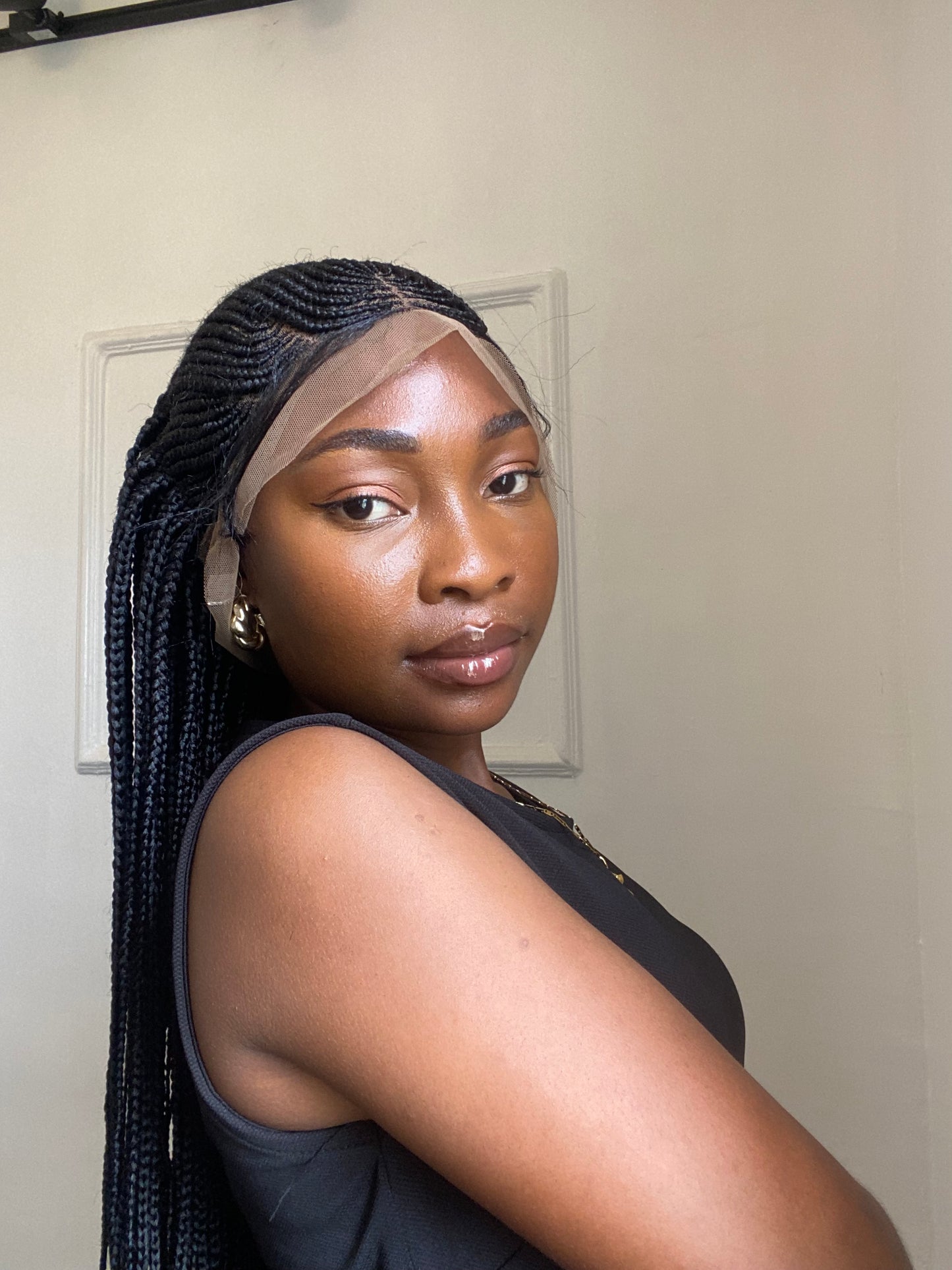 Cornrows On Full Lace Wig