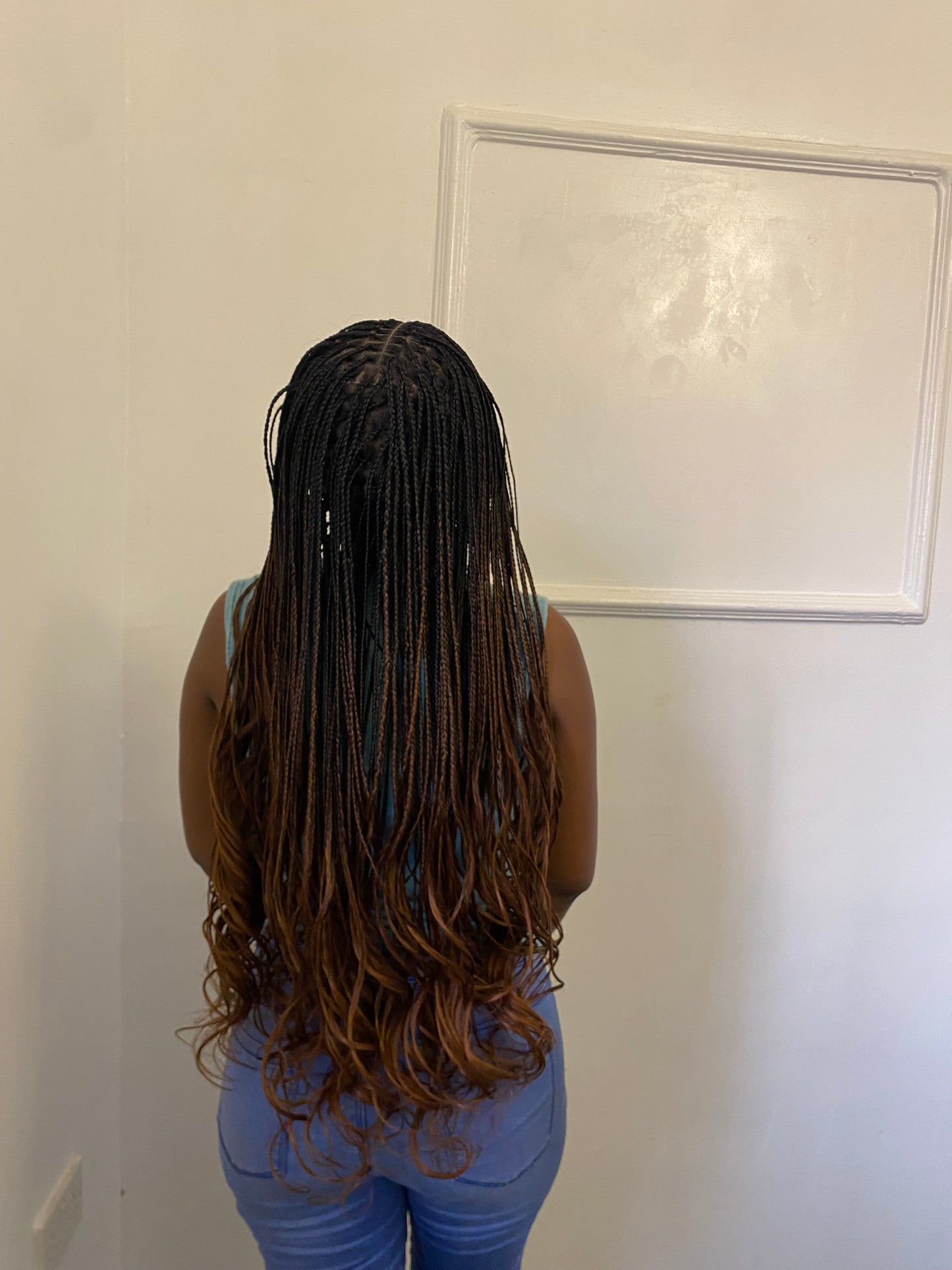 French Curls On Full Lace Wig