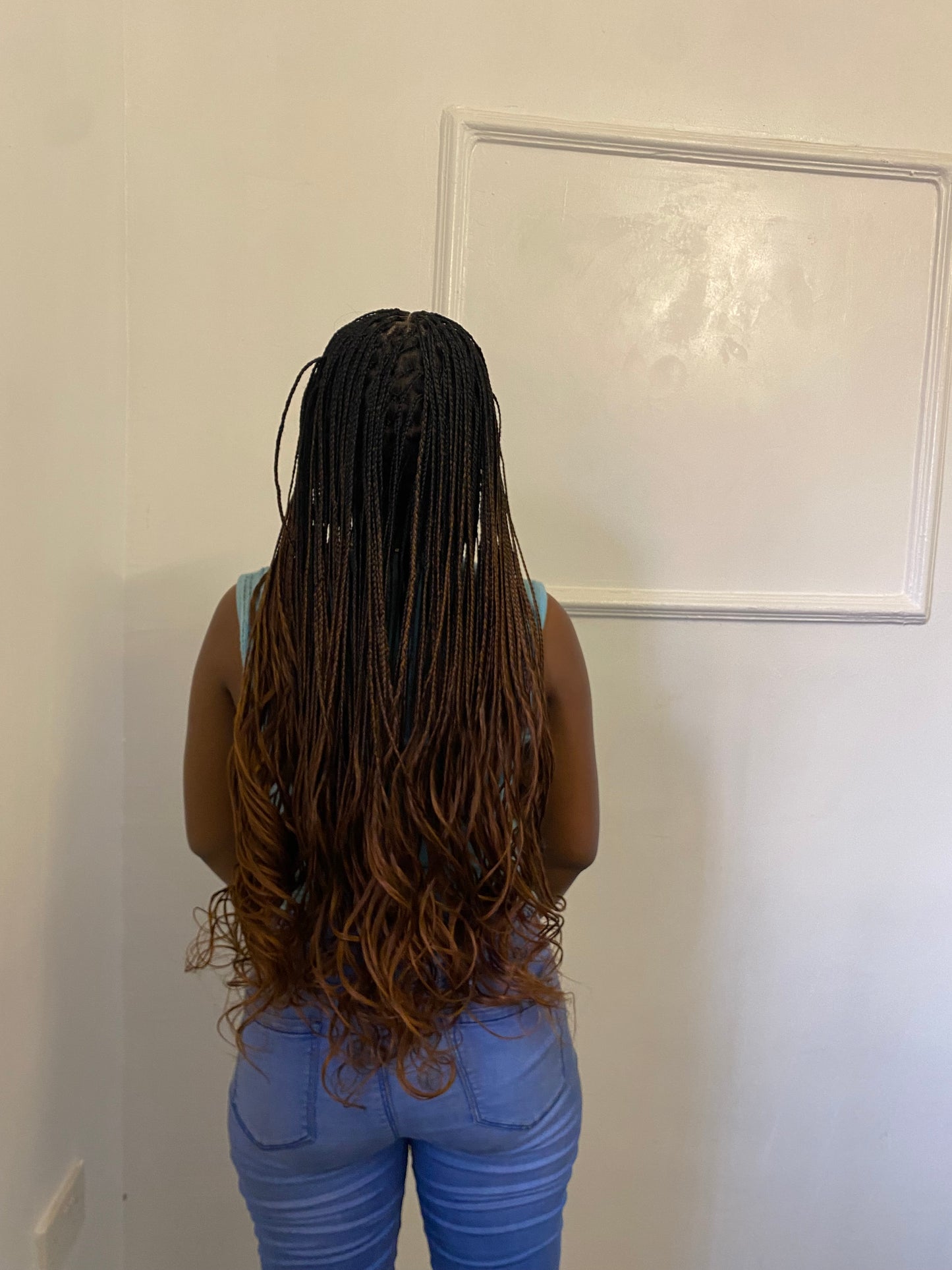 French Curls On Full Lace Wig