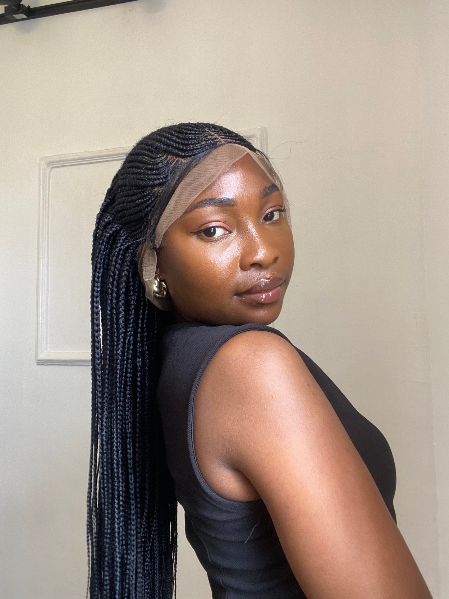 Cornrows On Full Lace Wig