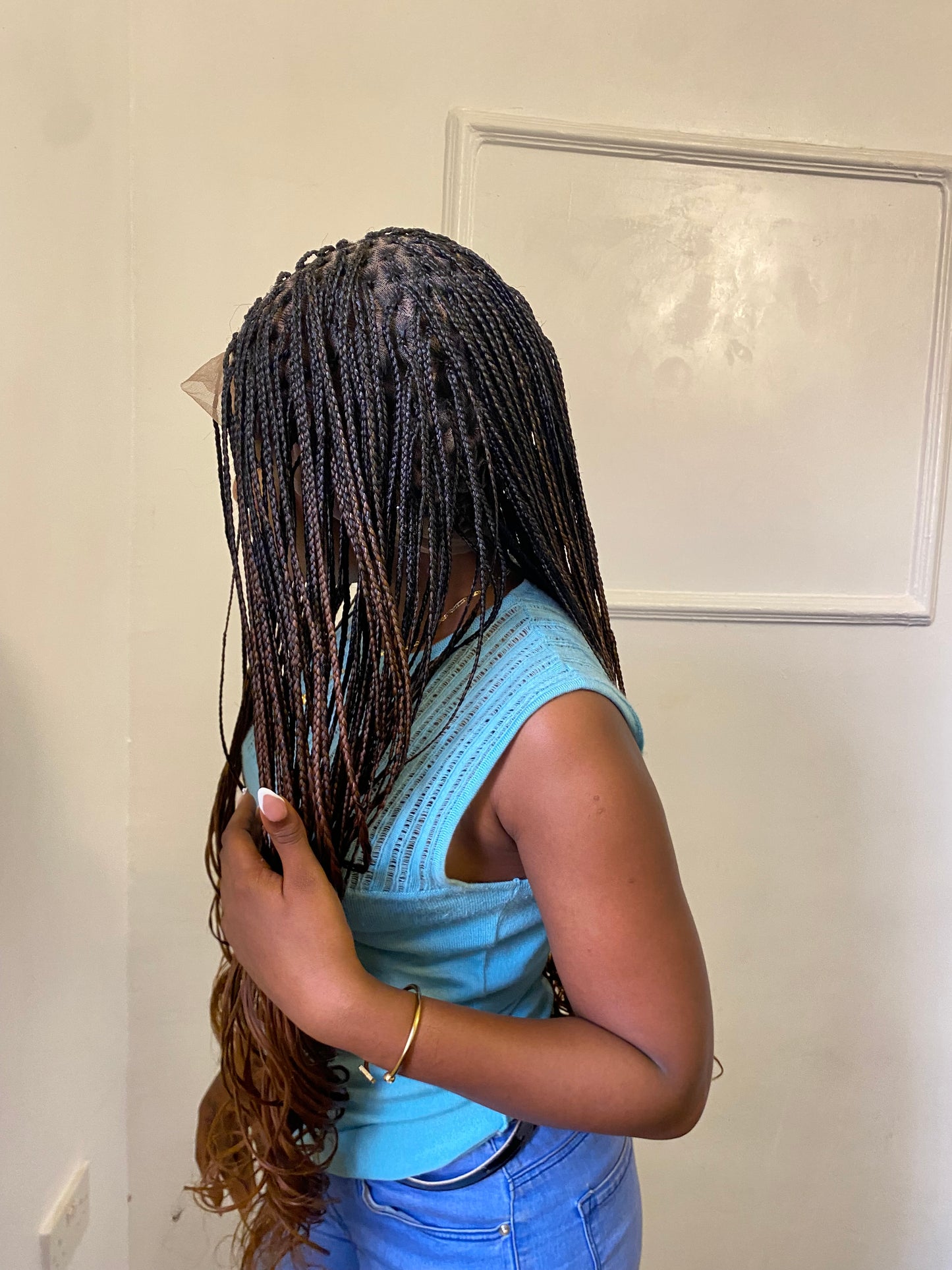 French Curls On Full Lace Wig