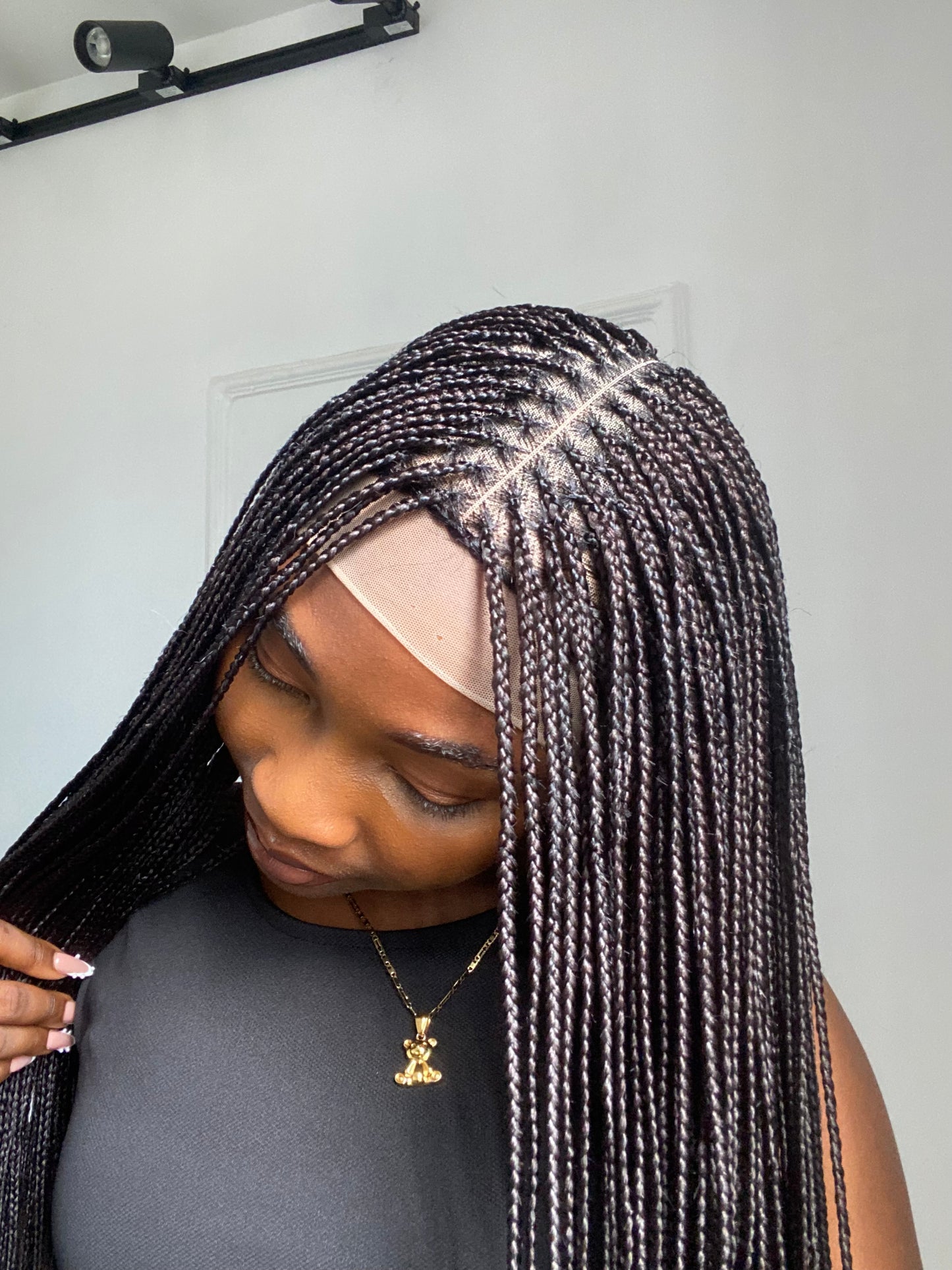 Small knotless On Full Lace Wig