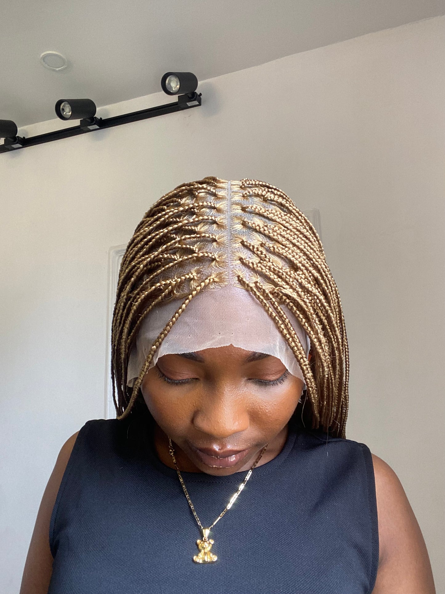 Small knotless On Full Lace Wig