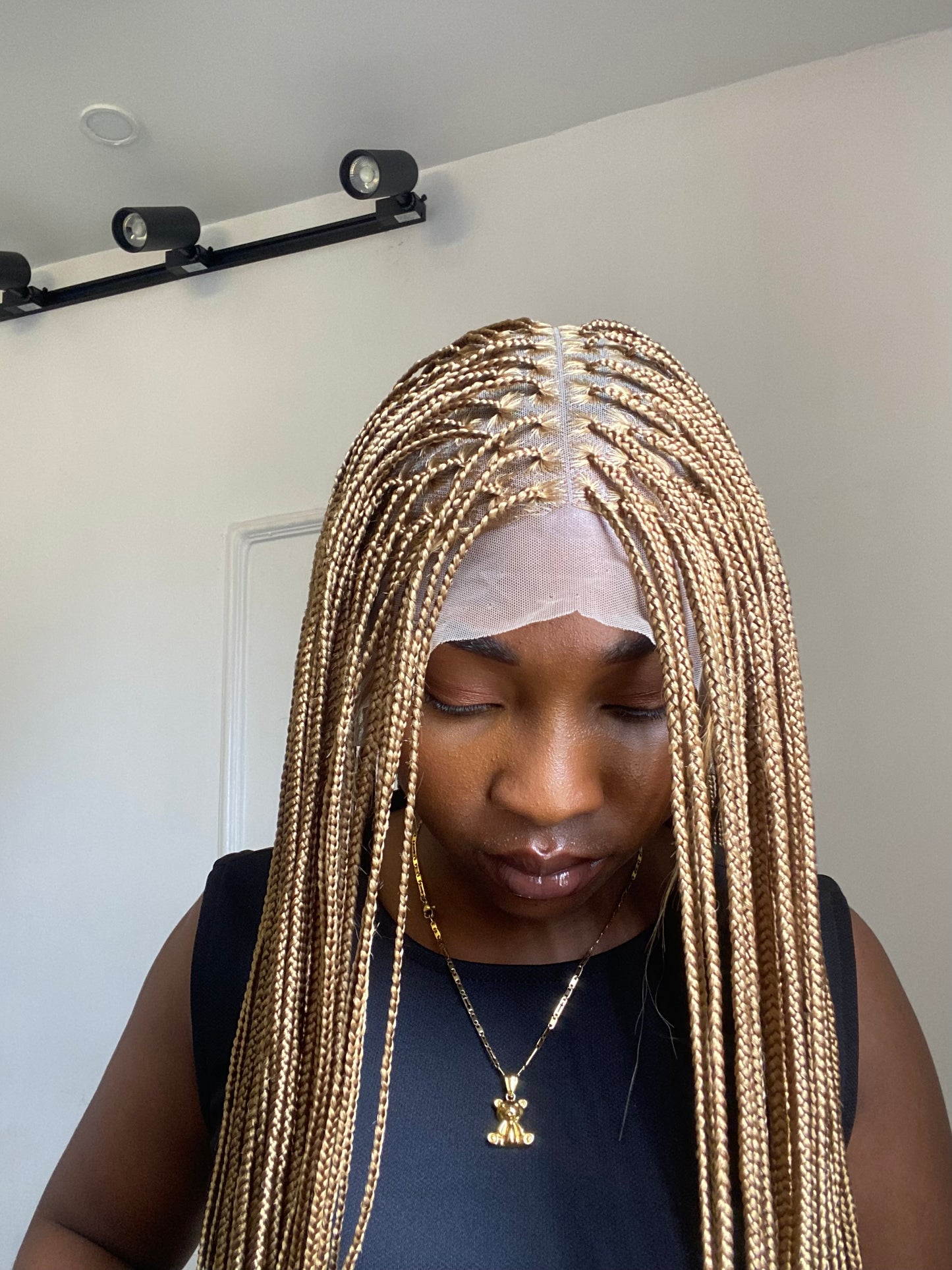 Small knotless On Full Lace Wig