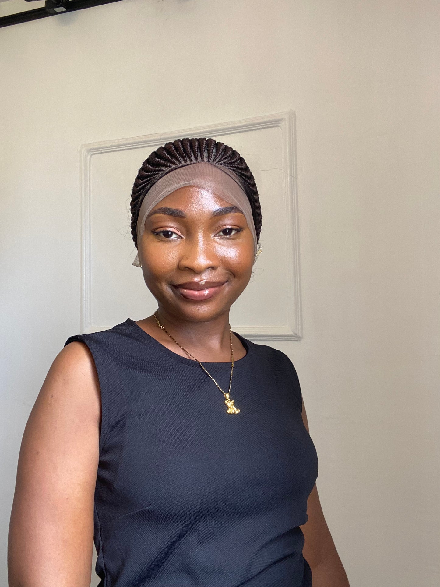 Braided wig Updo, Box Braids,Full Lace braided wig,Braidedwig, Black Women Hair