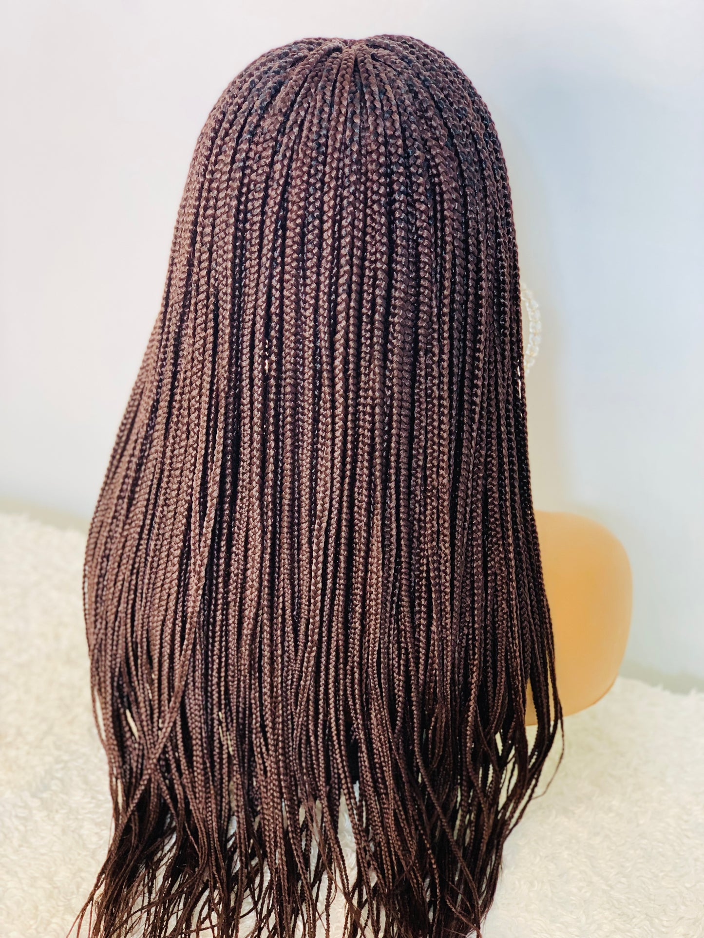 Small box Braided Wig Box braids Full lace braids wig Senegalese Black Women
