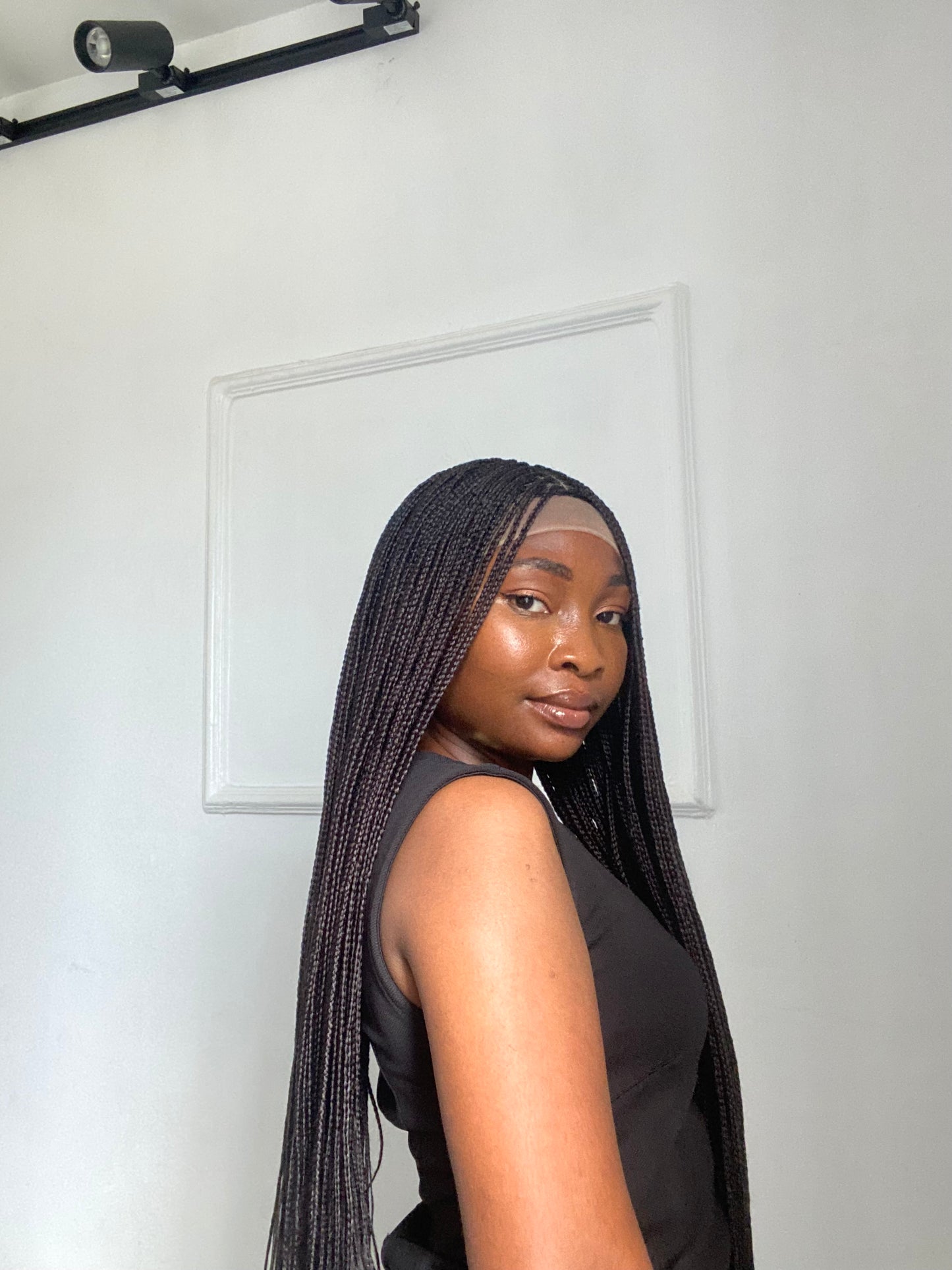 Small knotless On Full Lace Wig