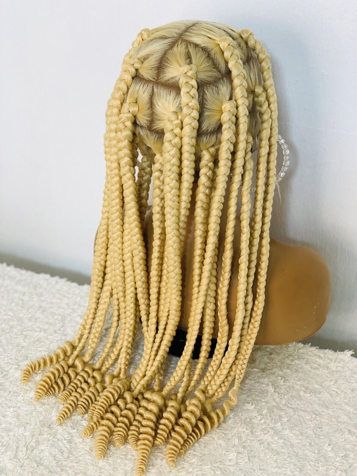 Jumbo Knotless Braided Wig Box braid Full lace braids wig Senegalese Black Women
