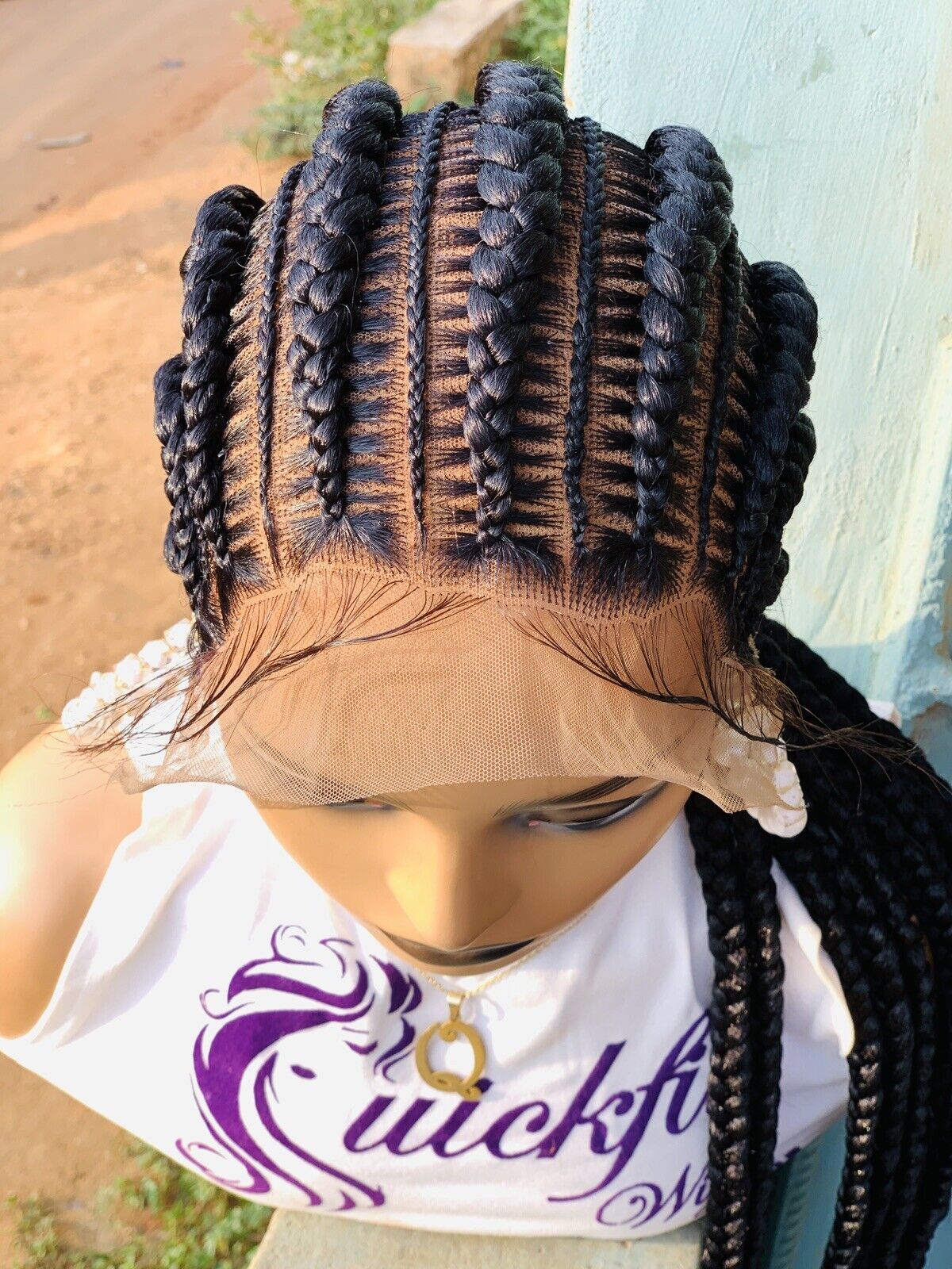 Braided wig,Knotless Box Braids,Frontal braid wig,Braid wig,Stitch Braids