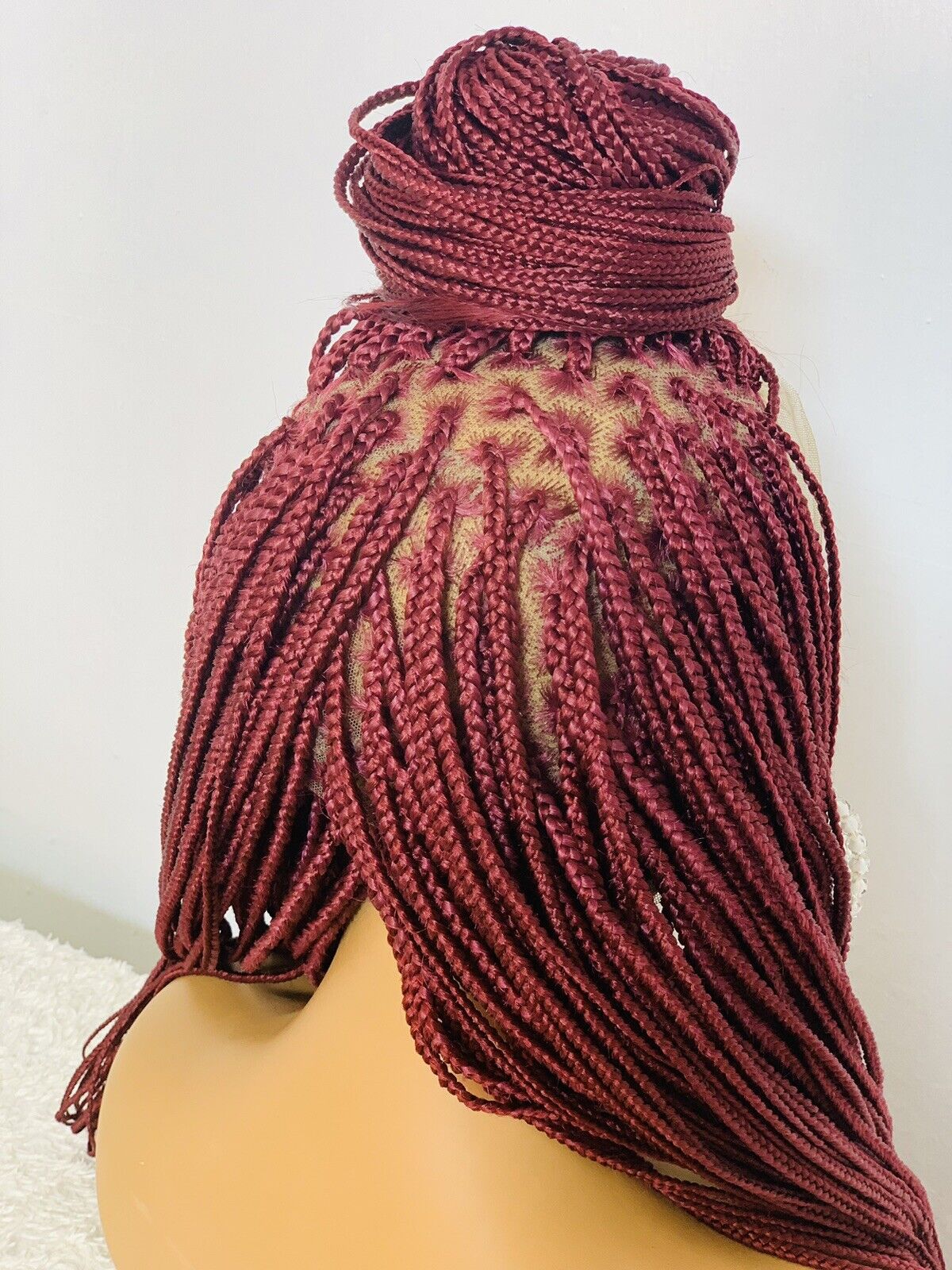 Box Braided Wig Full lace braids wig Senegalese Black Women, Hairstyle