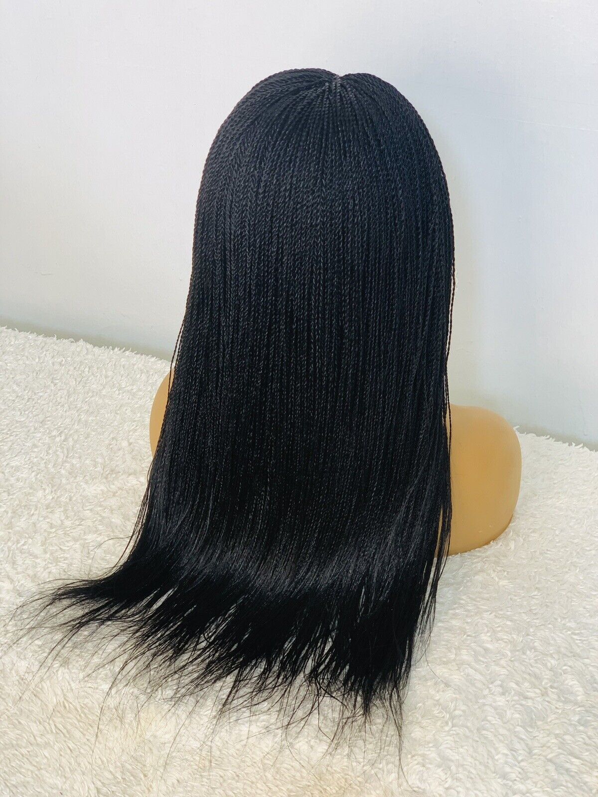 Short Micro Twist Braided Wig Box braids Full lace braids wig Senegalese Black Women