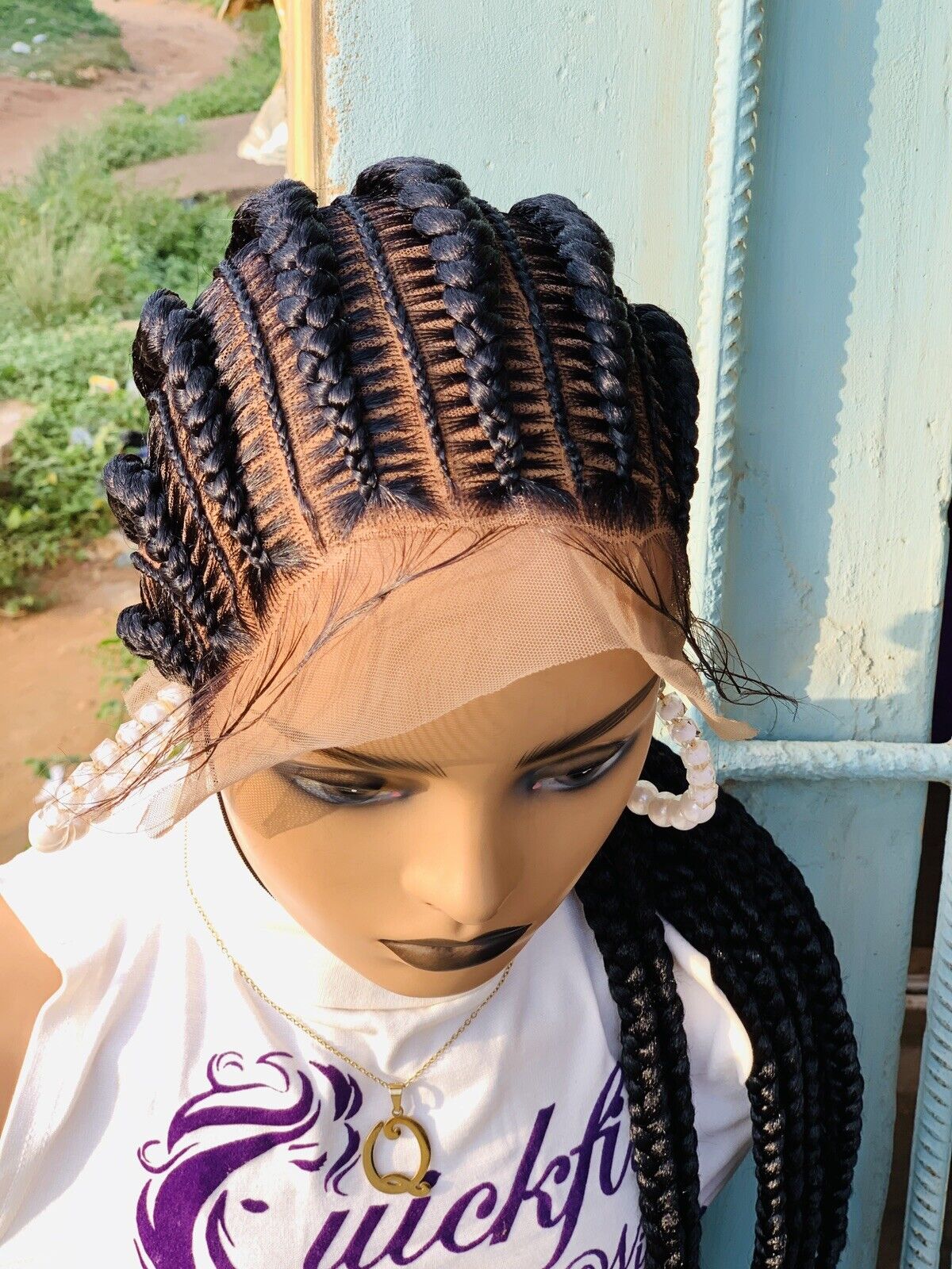Braided wig,Knotless Box Braids,Frontal braid wig,Braid wig,Stitch Braids
