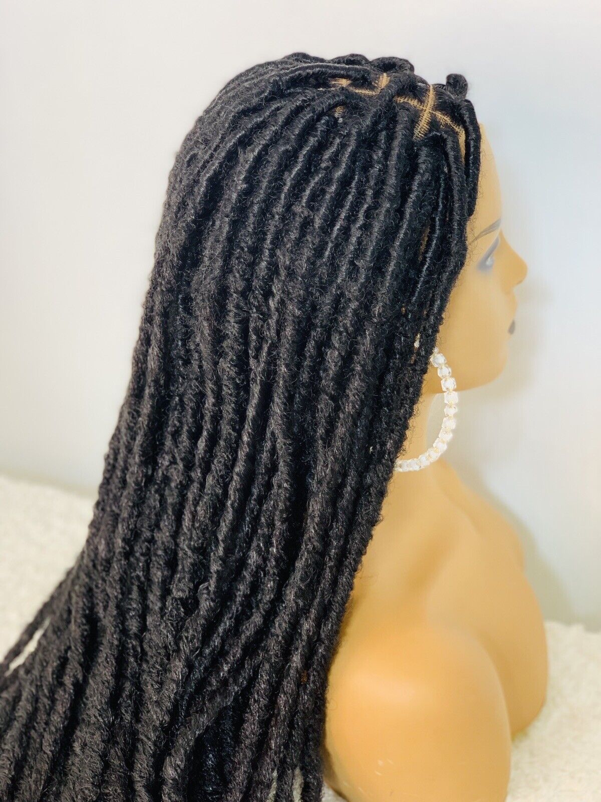 Braided wig,Dreadlocks, knotless Box Braids,Frontal braid wig,Braid wig, Rasta