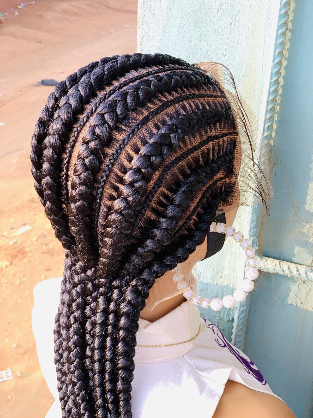 Braided wig,Knotless Box Braids,Frontal braid wig,Braid wig,Stitch Braids