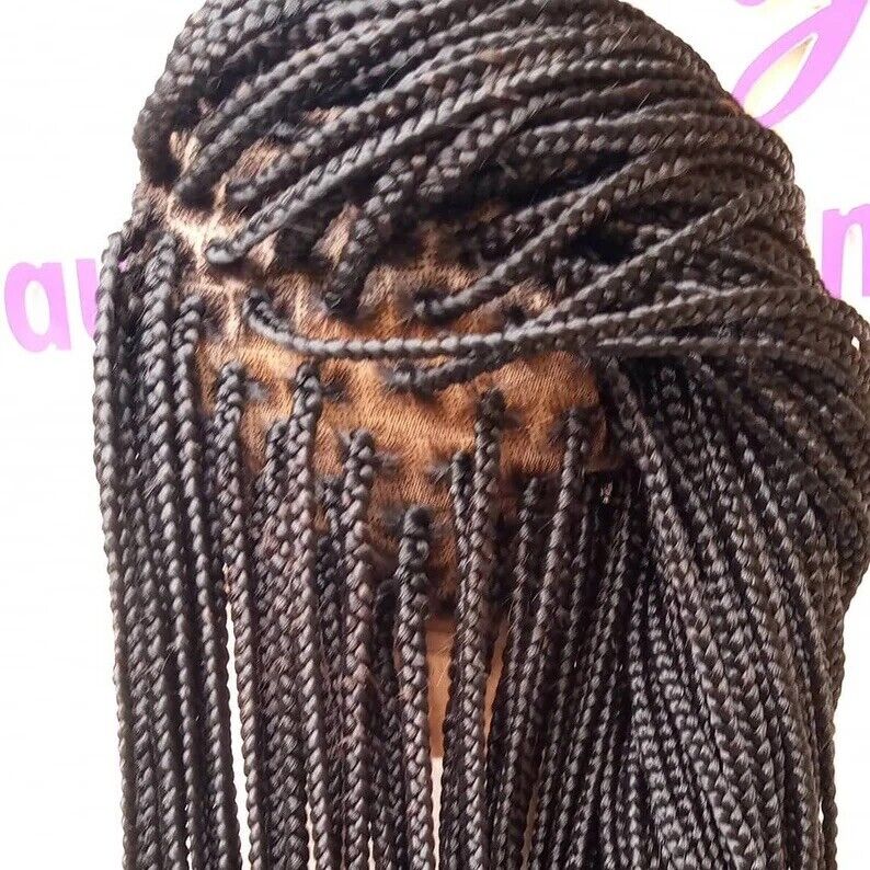 Tribal Braids, Fulani Style, Black Women Wig, Frontal, Full Lace, Lace Front,