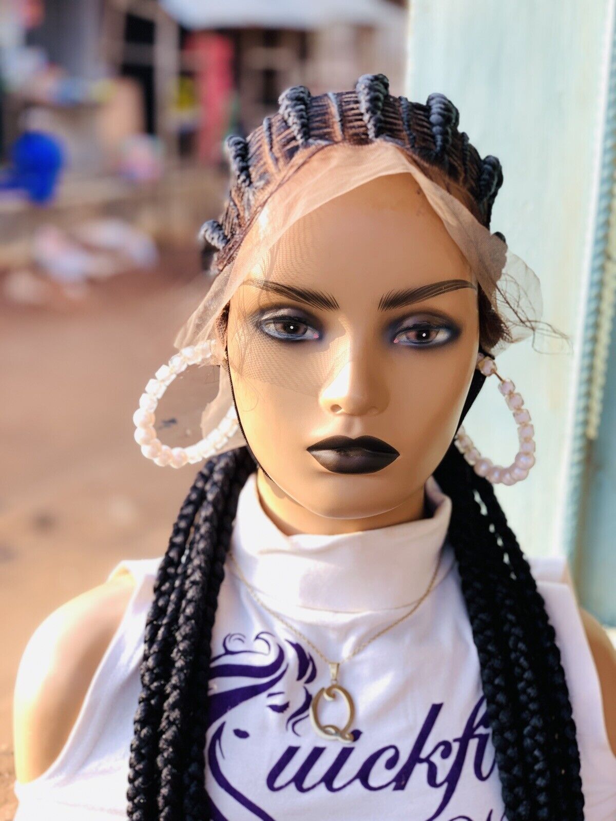 Braided wig,Knotless Box Braids,Frontal braid wig,Braid wig,Stitch Braids