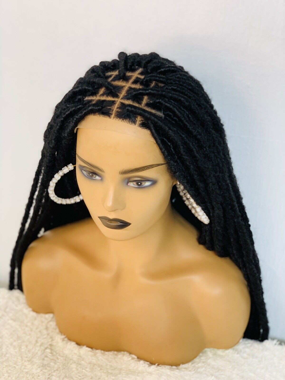 Braided wig,Dreadlocks, knotless Box Braids,Frontal braid wig,Braid wig, Rasta