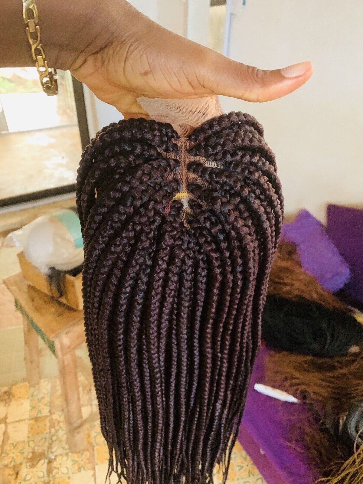 Lace Closure classic Box Braids 28”