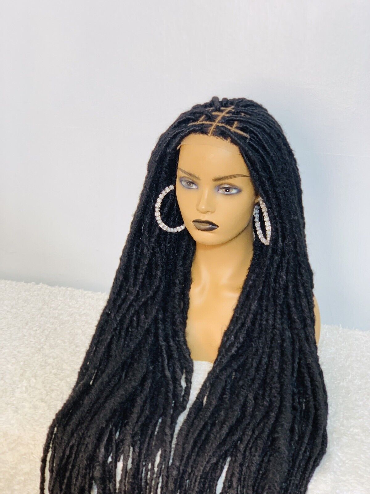 Braided wig,Dreadlocks, knotless Box Braids,Frontal braid wig,Braid wig, Rasta
