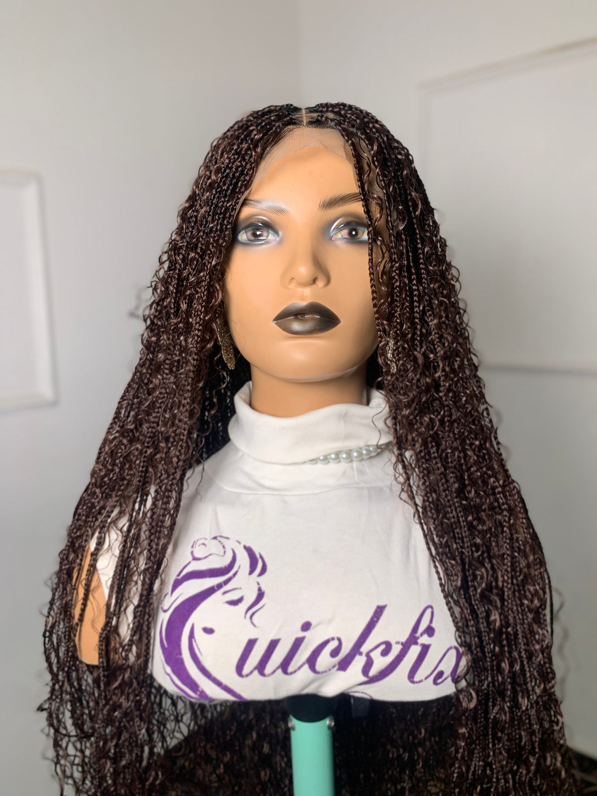 Boho Braids — Tangle-Free Full Lace Wig, 28 Inches | Color 33
