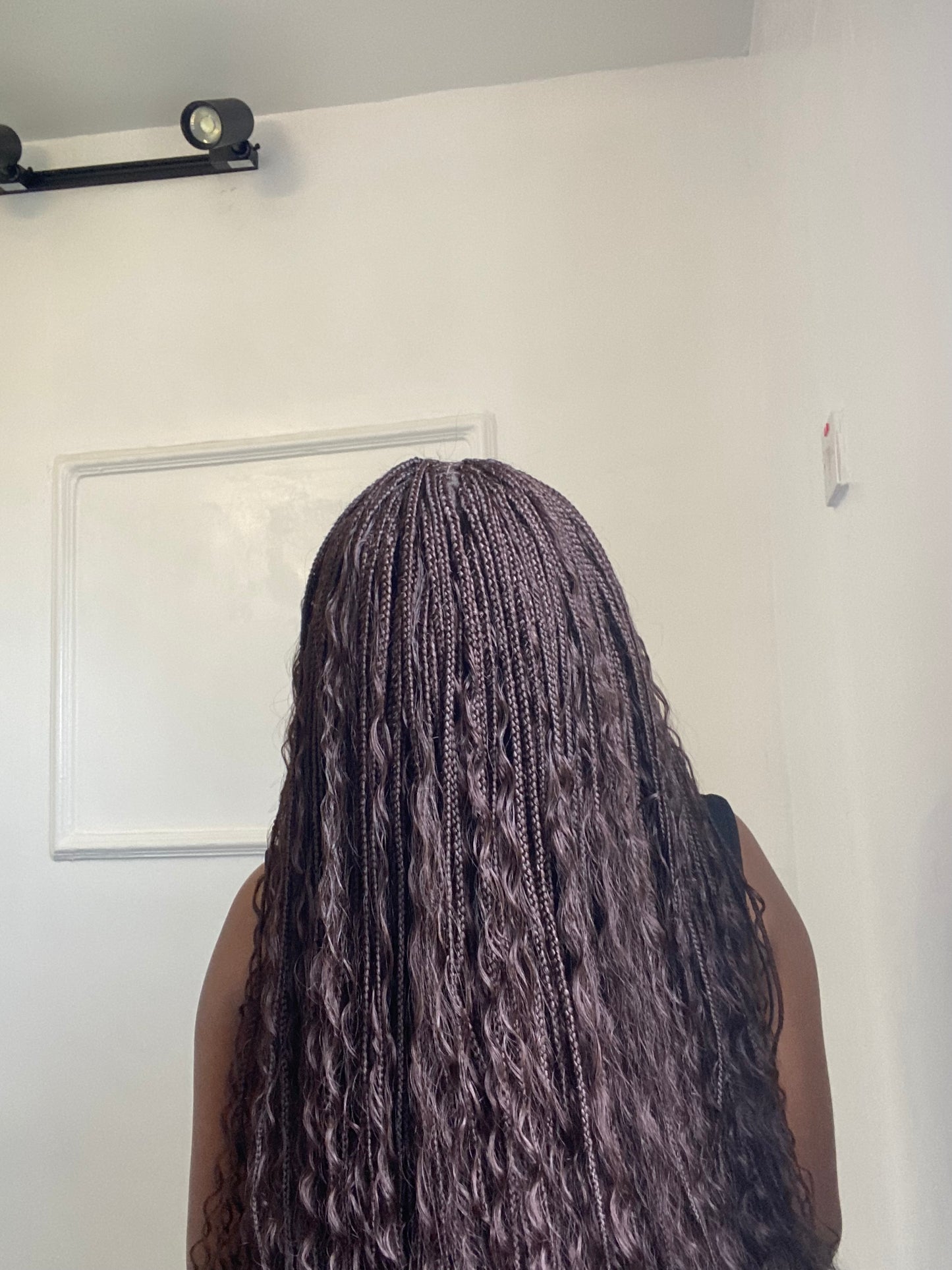 Boho Braids On Full Lace Wig