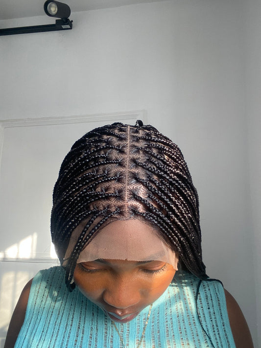 Small Knotless On Full Lace Wig
