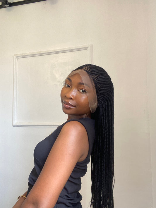 Cornrows On Full Lace Wig